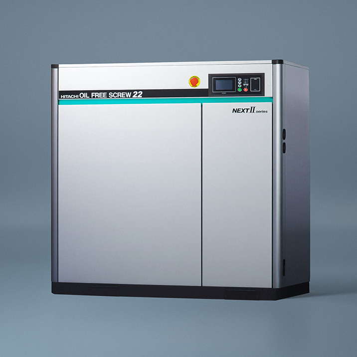 23エアリティ OH済 美品 Oil Free Screw Compressor DSP NextⅡ Series Two-Stage 22-240kW